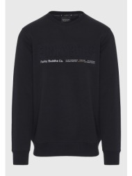 ανδρικό φούτερ λαιμόκοψη με τυπωμένο logo