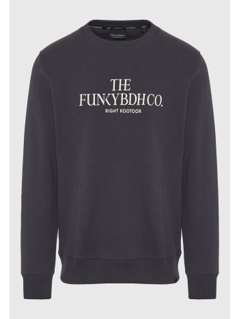 ανδρικό φούτερ με τυπωμένο logo - the essentials