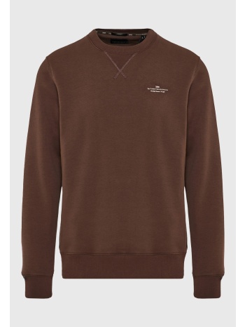 ανδρικό φούτερ με τυπωμένο logo - the essentials