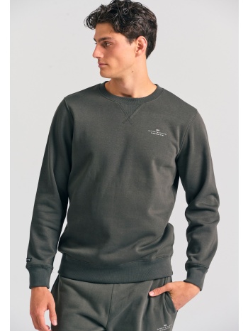 ανδρικό φούτερ με τυπωμένο logo - the essentials