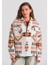 γυναικείο overshirt πουκάμισο με pattern