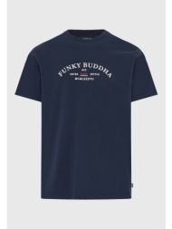 t-shirt με text logo τύπωμα στο στήθος