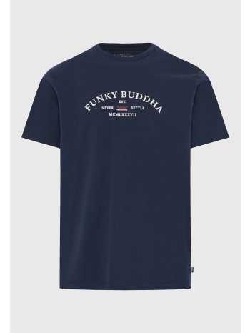 t-shirt με text logo τύπωμα στο στήθος