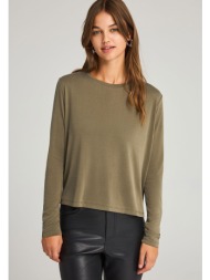 μακρυμάνικη μπλούζα με ...