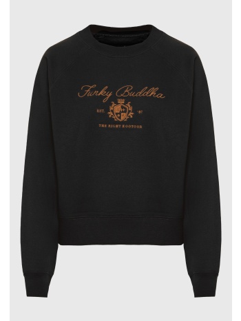 φούτερ με κεντητό σχέδιο