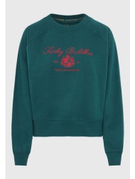 φούτερ με κεντητό σχέδιο