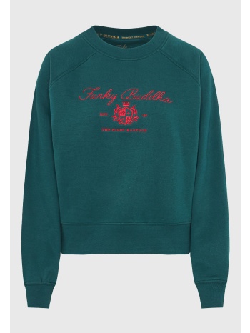 φούτερ με κεντητό σχέδιο