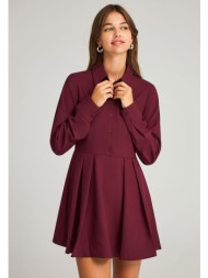 γυναικείο φόρεμα με γιακά