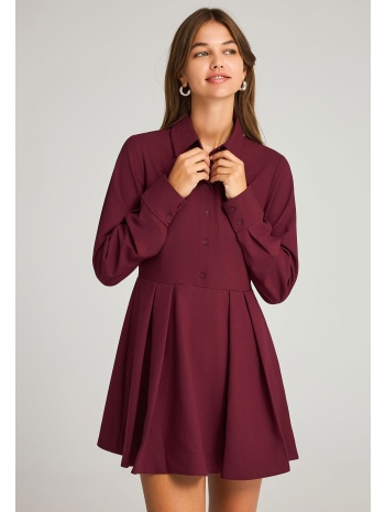 γυναικείο φόρεμα με γιακά