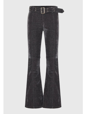 βελουτέ flare fit παντελόνι