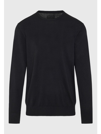 regular fit πλεκτή μπλούζα σε μελανζέ πλέξη