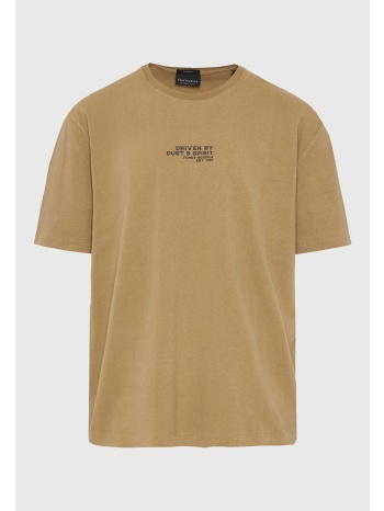 relaxed fit t-shirt με τύπωμα στην πλάτη