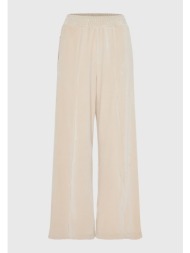 wide leg παντελόνι σε βελουτέ ύφασμα