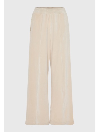 wide leg παντελόνι σε βελουτέ ύφασμα