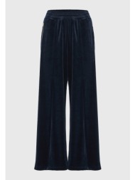 wide leg παντελόνι σε βελουτέ ύφασμα
