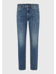 straight fit τζιν παντελόνι με washed effects