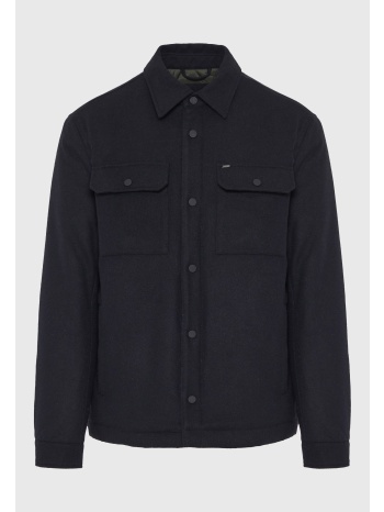 ανδρικό κλασσικό μπουφάν με γιακά