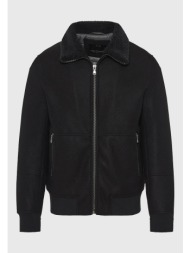 ανδρικό μπουφάν με γιακά