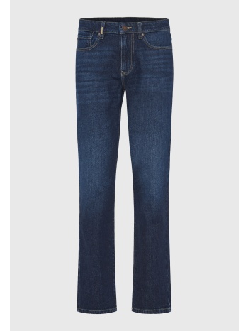 straight fit τζιν παντελόνι με washed effects