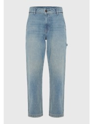 regular fit τζιν παντελόνι με washed effects