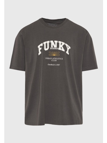 t-shirt με branded τύπωμα στο στήθος