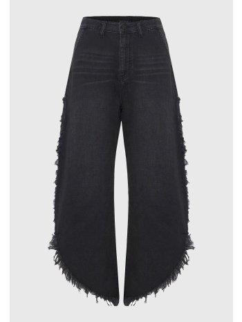 τζην παντελόνι με distressed- effect