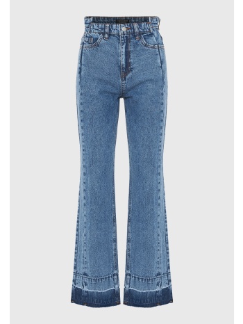 flare fit τζην παντελόνι