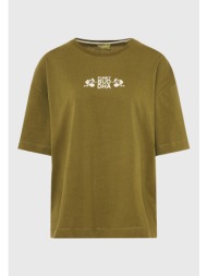 οversized t-shirt με τύπωμα “respect nature”
