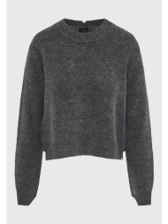 sustainable πλεκτή μπλούζα με τελείωμα rib