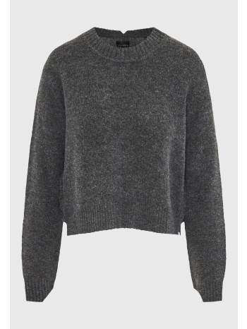 sustainable πλεκτή μπλούζα με τελείωμα rib