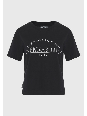 βαμβακερό t-shirt με τύπωμα