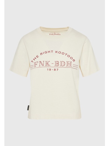 βαμβακερό t-shirt με τύπωμα