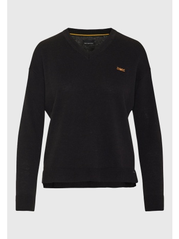 γυναικείο πλεκτό με v λαιμόκοψη