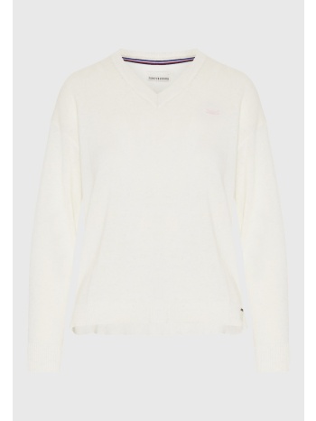 γυναικείο πλεκτό με v λαιμόκοψη