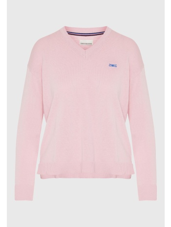 γυναικείο πλεκτό με v λαιμόκοψη