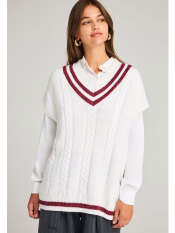 γυναικείο πλεκτό κοντομάνικο