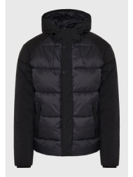 ανδρικό puffer μπουφάν με κουκούλα