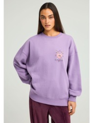relaxed fit φούτερ με ...