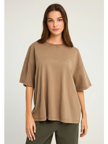 γυναικείο t-shirt με washed effect