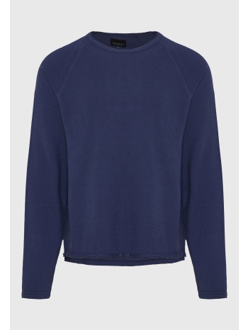 regular fit t-shirt με raw edges