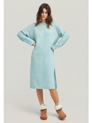 πλεκτό midi φόρεμα