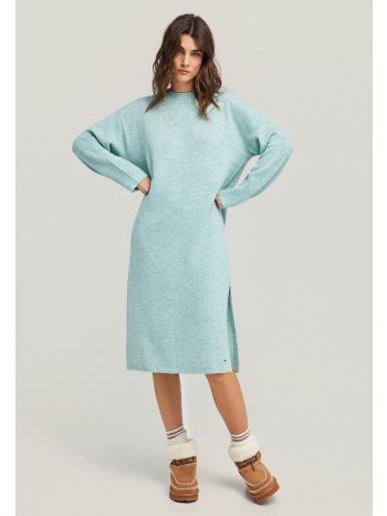 πλεκτό midi φόρεμα