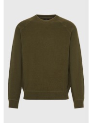 ανδρικό πλεκτό με λαιμόκοψη και rib τελείωμα