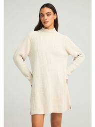 πλεκτό ζιβάγκο φόρεμα