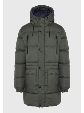 ανδρικό puffer μπουφάν με κουκούλα