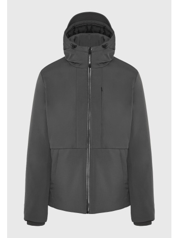 ανδρικό casual μπουφάν με κουκούλα