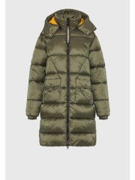 regular fit μακρύ puffer ...