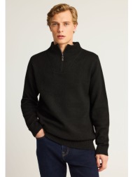 ανδρικό half-zip πλεκτό ...