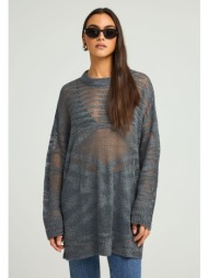 see-through γυναικείο πλεκτό