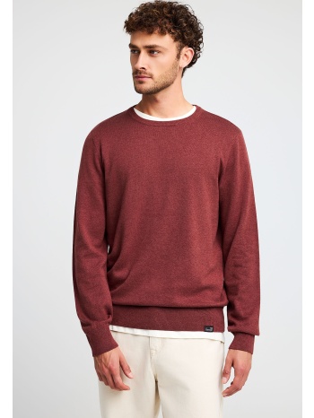 essential πλεκτή βαμβακερή μπλούζα garage 55